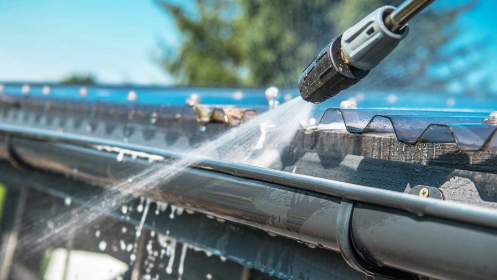 Photo of Pressure Washing Gutters